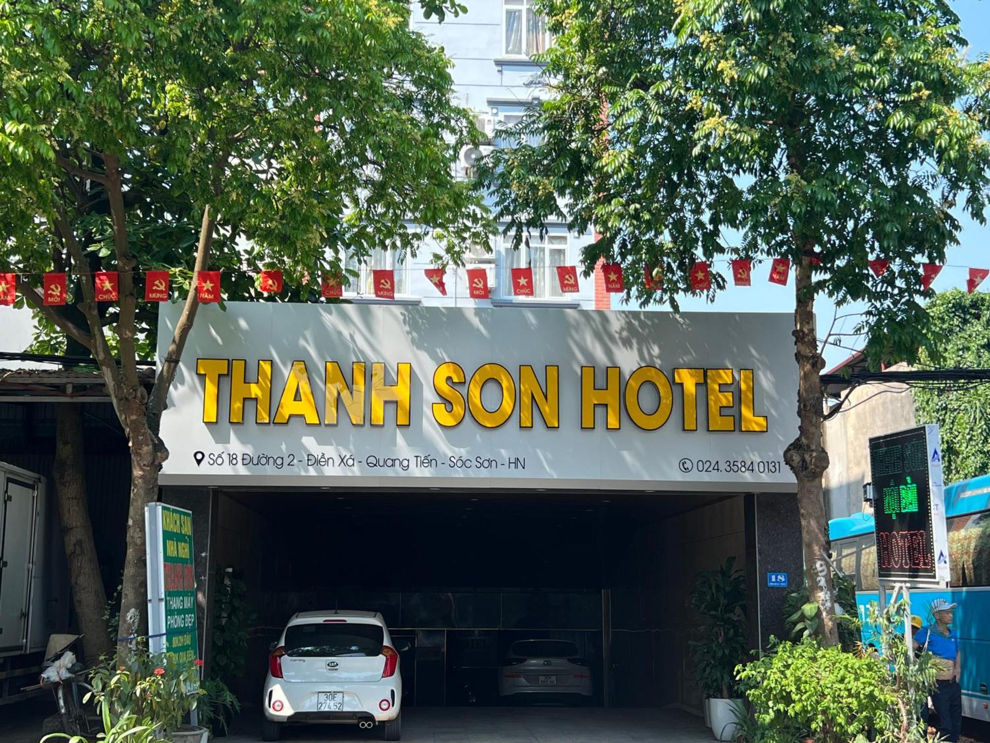 Khach San Thanh Son Noi Bai Ханой Экстерьер фото